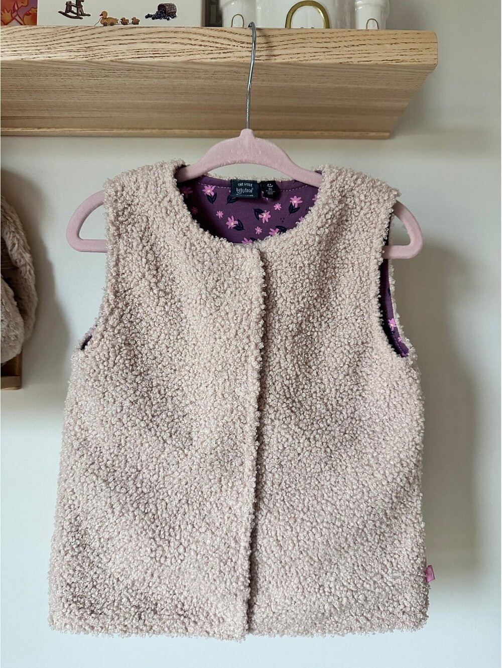 Babyface Fuzzy Vest - Sz 18m
